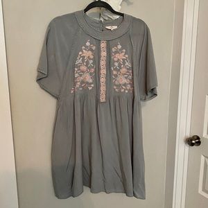 Entro pastel green summer dress